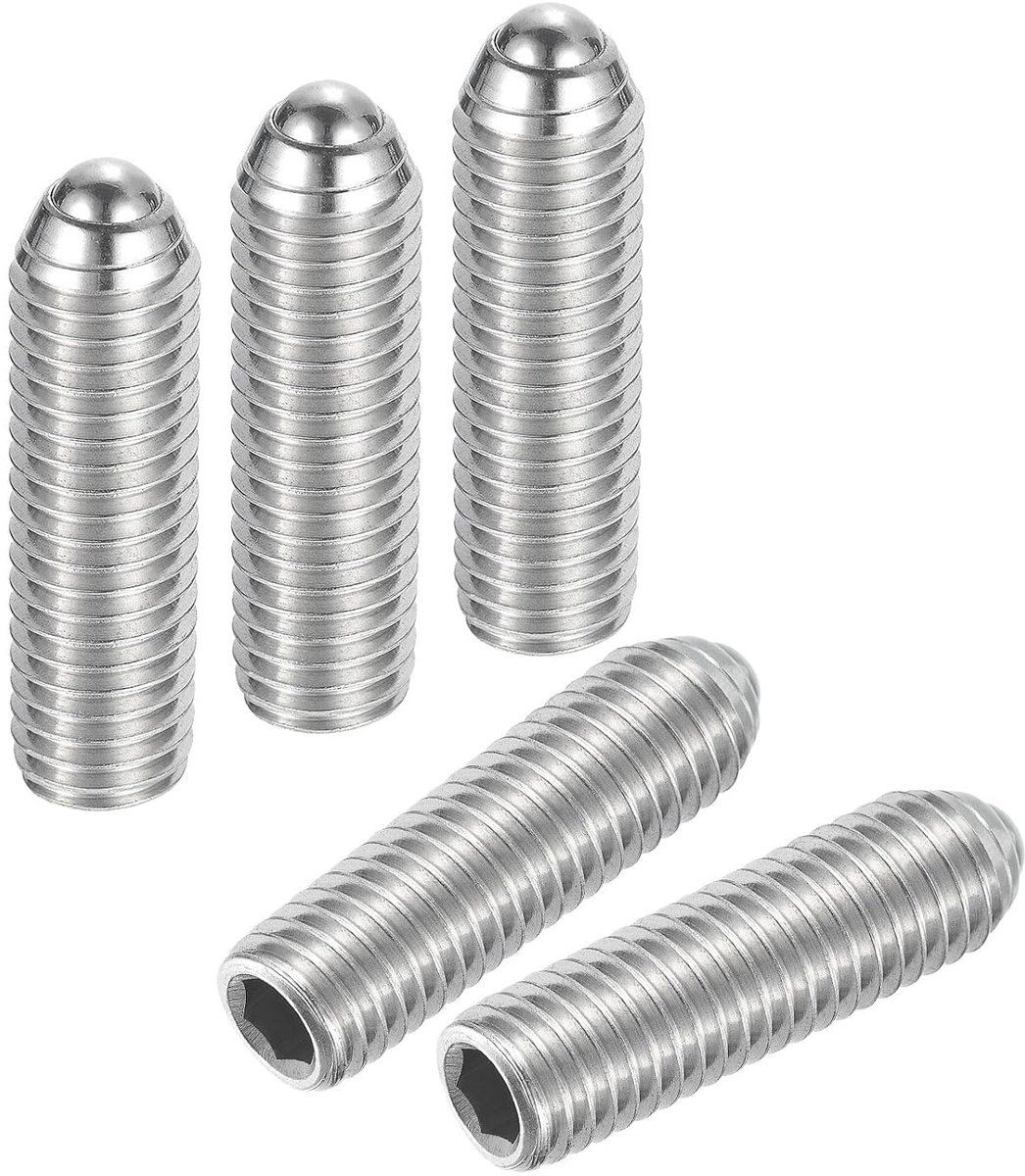 Kogelkopschroeven, M10 x 35 mm van roestvrij staal 304 metrische veer zeskant bal 15st