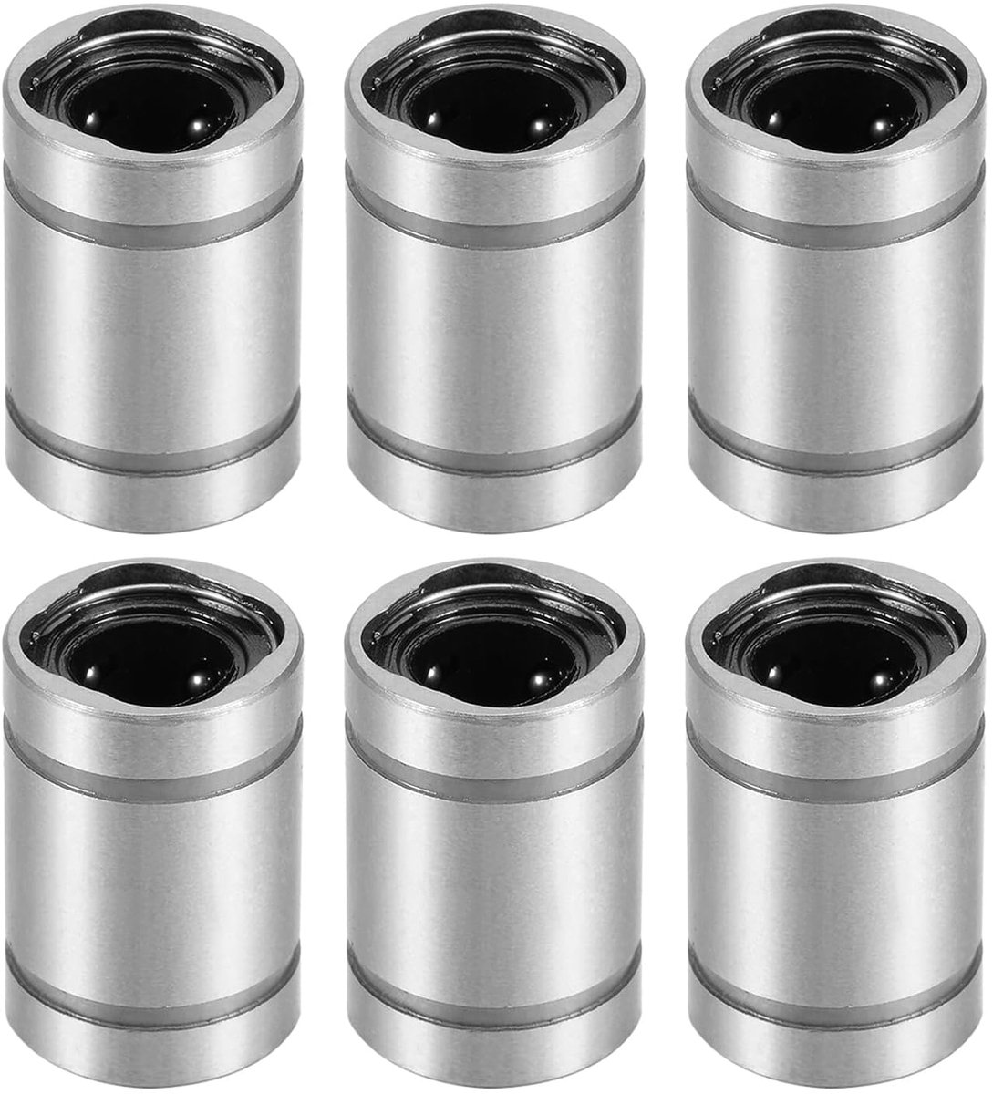 Lineaire kogellagers, 5 mm boring 10 mm buitendiameter 15 mm lengte lineaire lagers voor CNC, 3D-printer