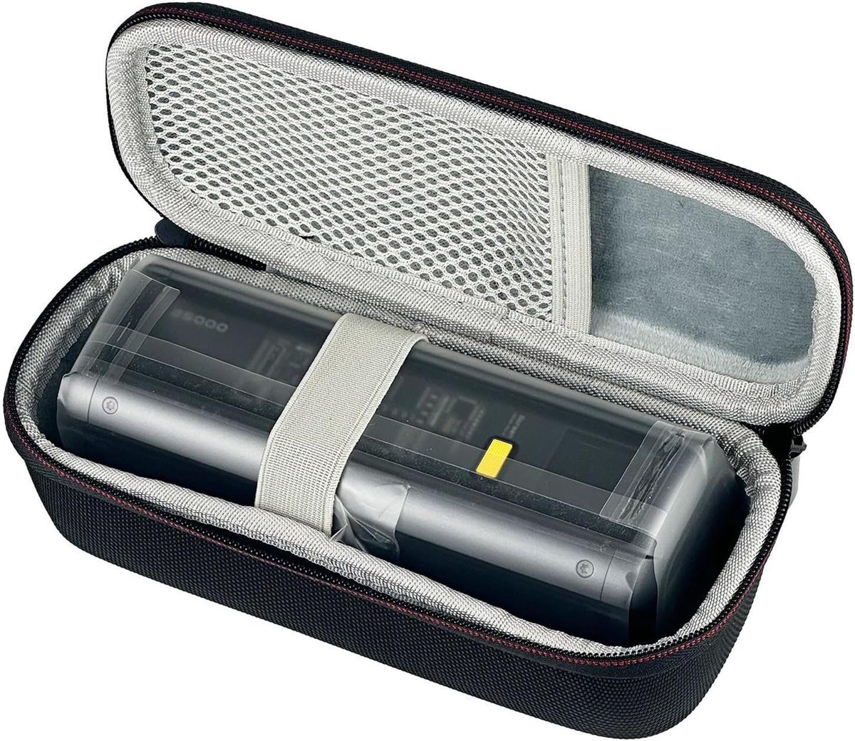 Beschermhoes voor powerbank, weerbestendig, binnenmaat 21 x 9 x 4,5 cm / 8,27 x 3,54 x 1,77 inch harde tas voor Anker PowerCore 26800 mAh externe acculader etui case, Voor Anker Zolo powerbank
