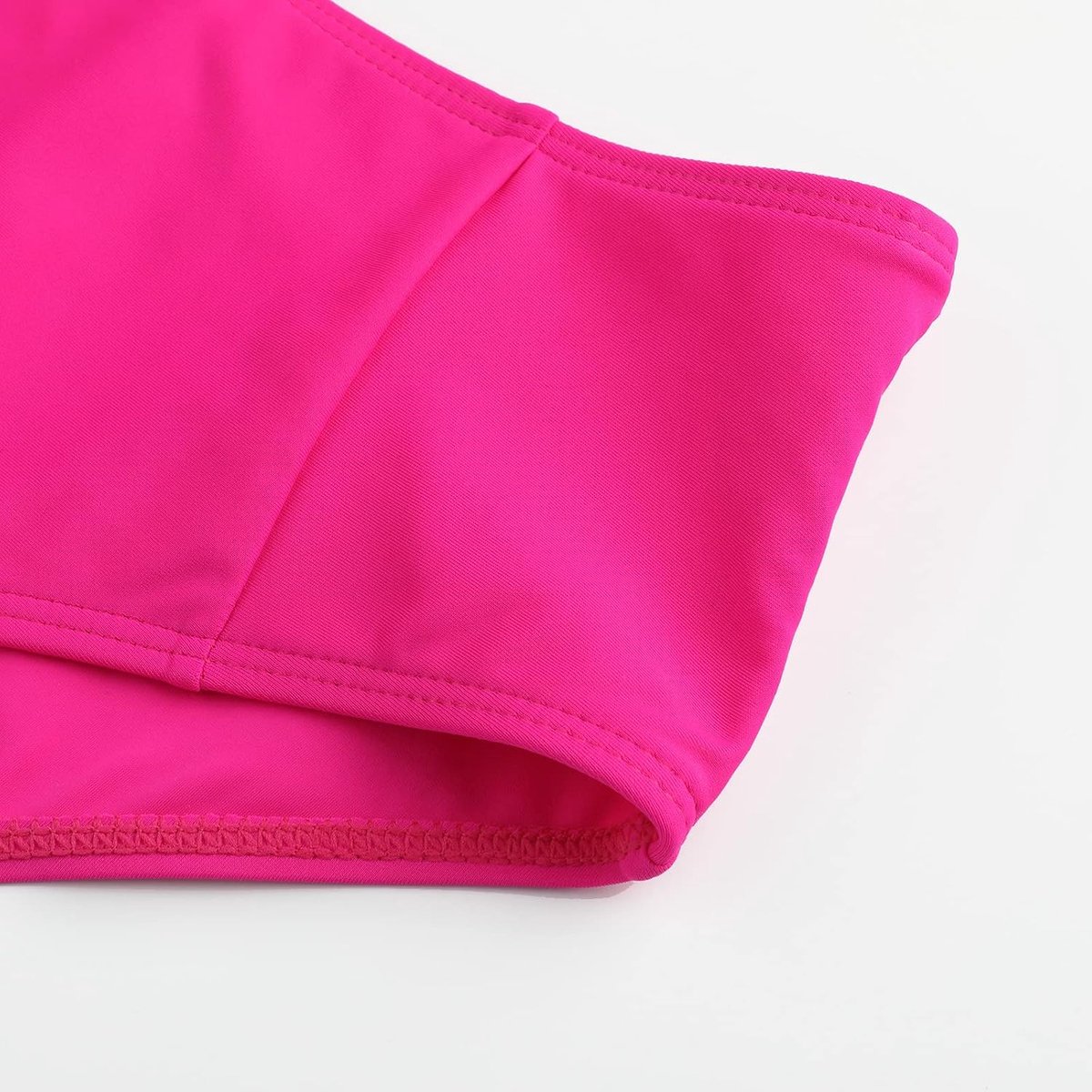 Sets hoge taille zwempak tweedelig badpak één schouder badmode zwempak
