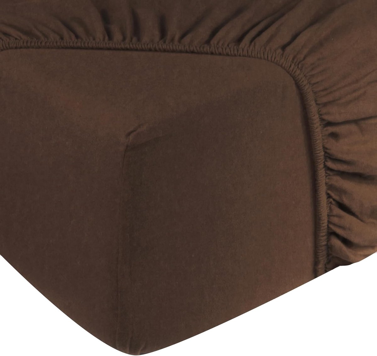Fitted sheet 180x200 cm - 100% zachte katoen - ronde elastiek - ademend en huidvriendelijk - SnelShoppen