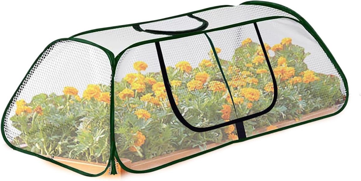 Draagbare Kweekkas - Mini Kas Tuin - Planten Beschermen - Waterdicht PVC Materiaal - 115 x 55 x 45 cm