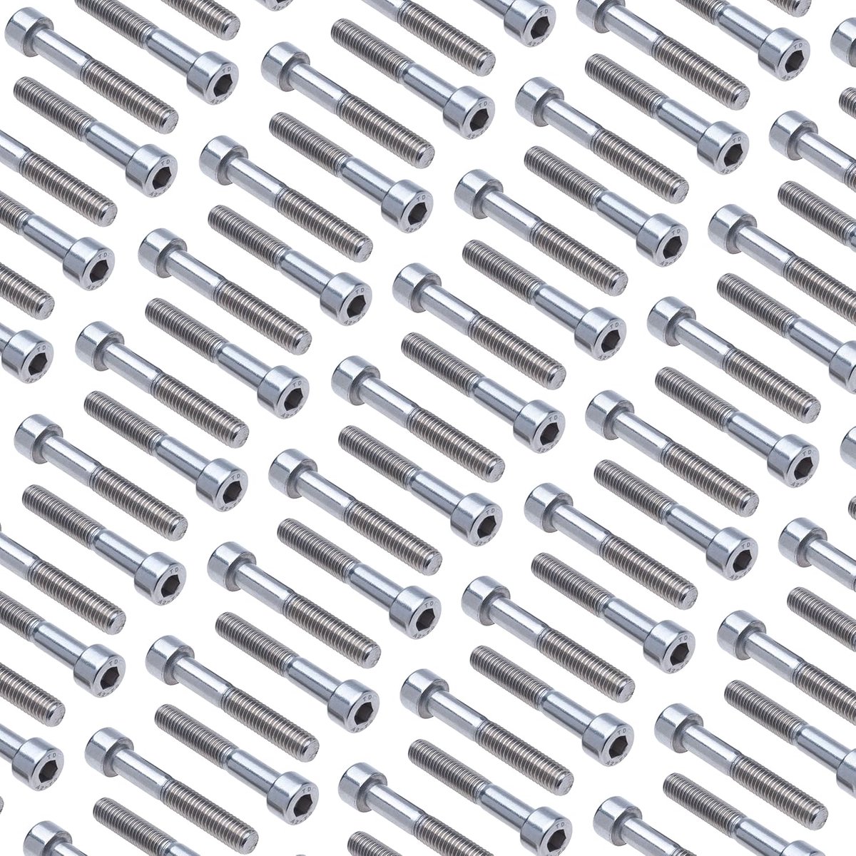 Cilinder Hex Head Cap Schroeven M6x40 (Set van 10) A2 Roestvrij Staal Hexagon Socket Allen Sleutel Hex Screw Bolts Thread Fasteners Cylindrical Heavy Duty Certified Standard DIN912 (6mm x 40mm)
