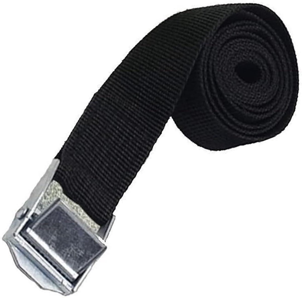 Spanbanden Ratelriemen - Vrachtbevestiging Lading - Lading Zekeren - Metalen Gesp Ratel - 1-5m x 25mm - Groen
