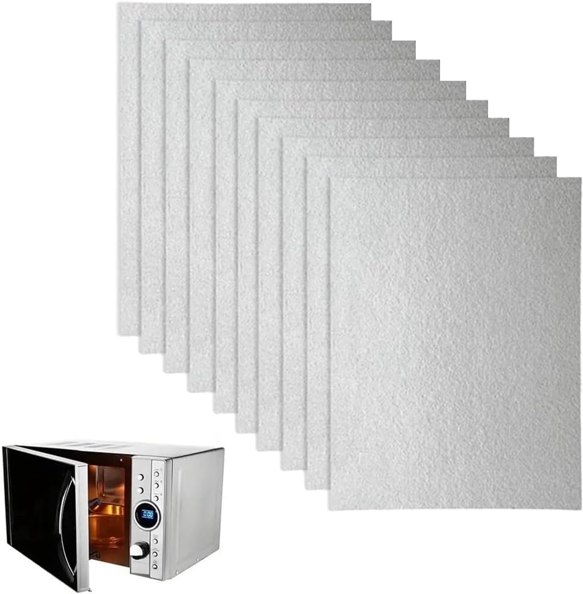 Magnetron accessoires 15 x 12 cm - universeel - hoogwaardige mica - uitstekende hittebestendigheid - SnelShoppen