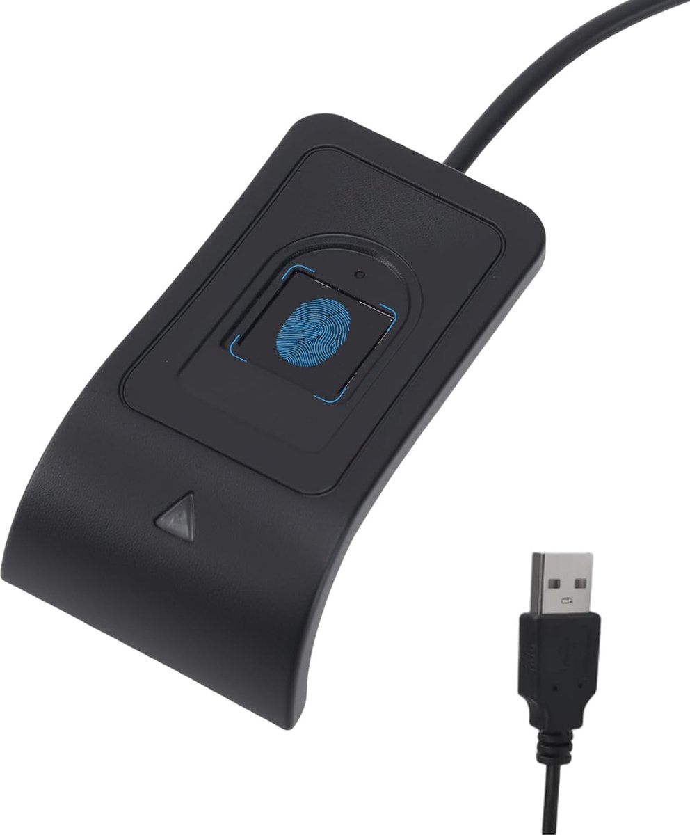 Desktop USB vingerafdruklezer - 360° aanraak biometrische scanner - multi-gebruikers ondersteuning - SnelShoppen