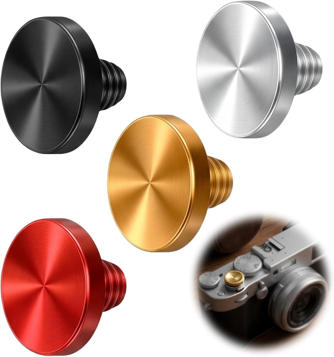 Triggerknop - Soft Release-knop - concave oppervlak - minimaliseert trillingen - SnelShoppen