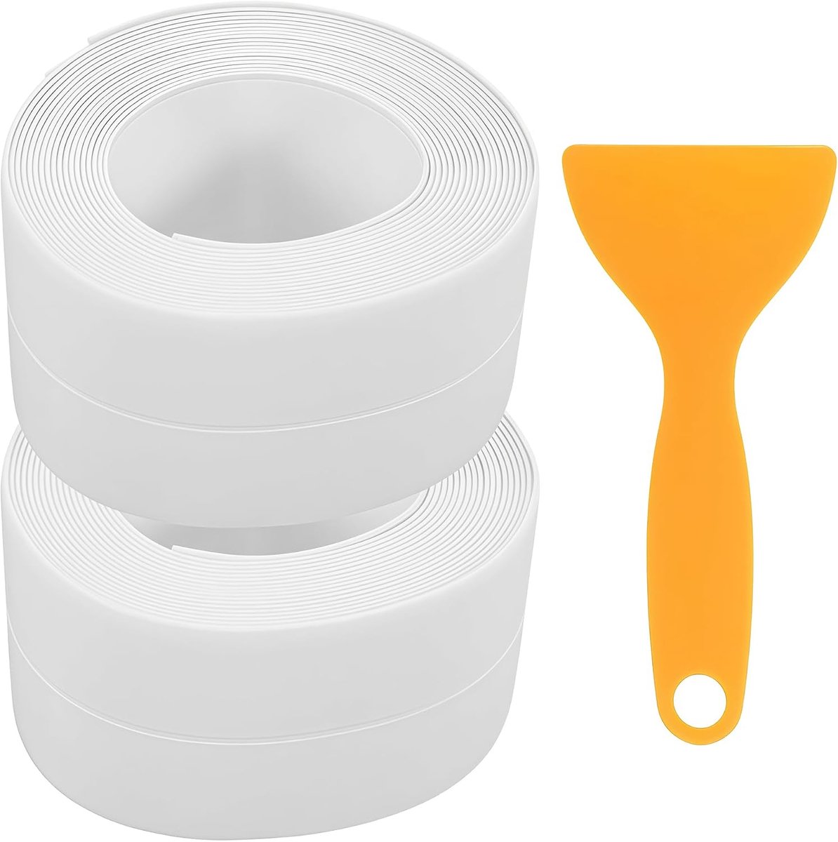 Zelfklevende plint set van 2 rollen 3.8cm x 3.2m - zacht en flexibel - eenvoudig te plaatsen - SnelShoppen