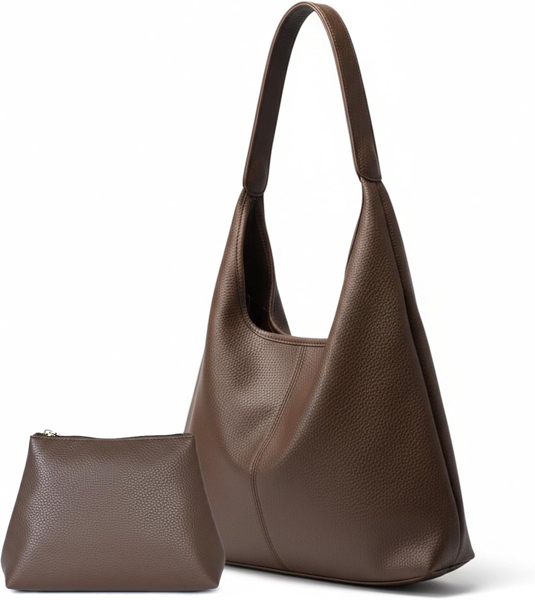 Schoudertas dames - vintage handtas - PU leer - elegant voor dagelijks gebruik - SnelShoppen
