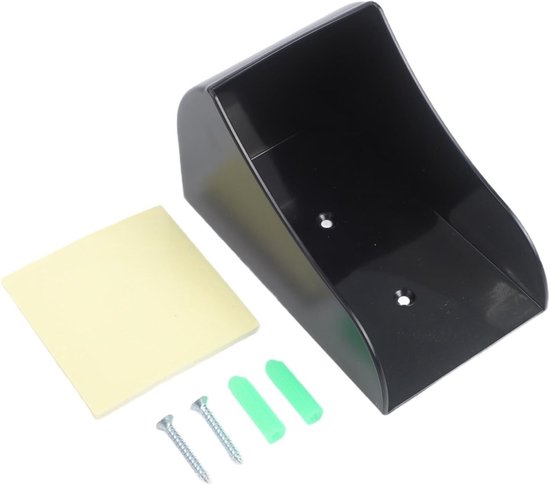 Deurbel Cover - Waterdichte Beschermhoes - Deurbel Beschermen - Regenbestendige Behuizing - 12 x 8 x 8 cm - Zwart — afbeelding 5
