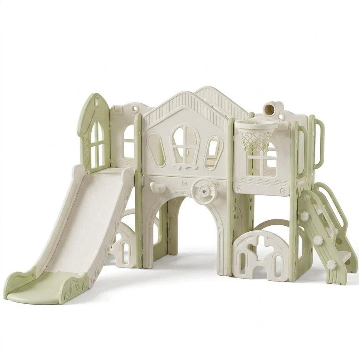 Speeltoestel Toren Natural Army Groen XL | Russle