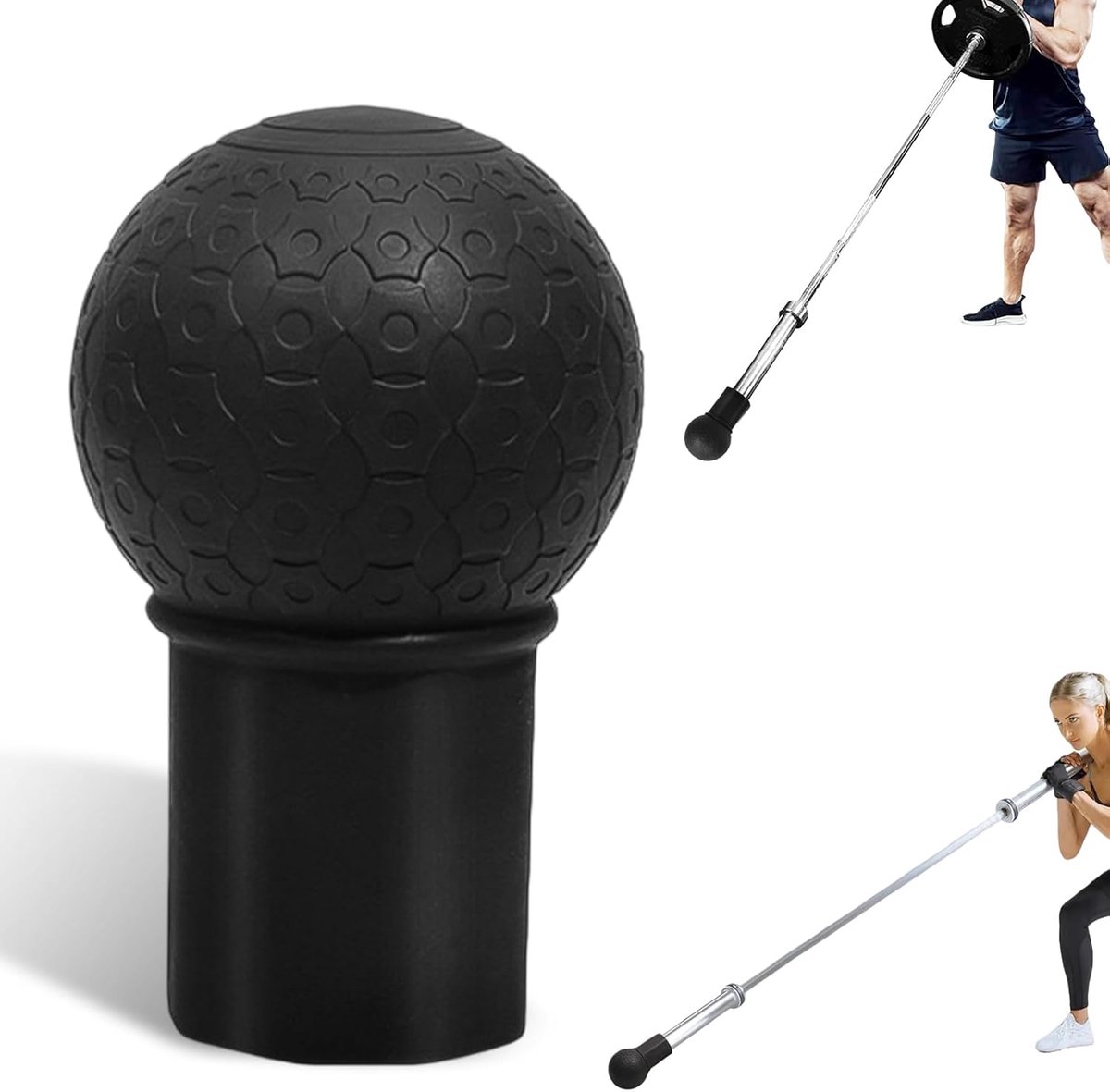 Landmine Barbell Attachment 50mm - Robuust rubber - Antislip basis - Ideaal voor krachttraining - SnelShoppen