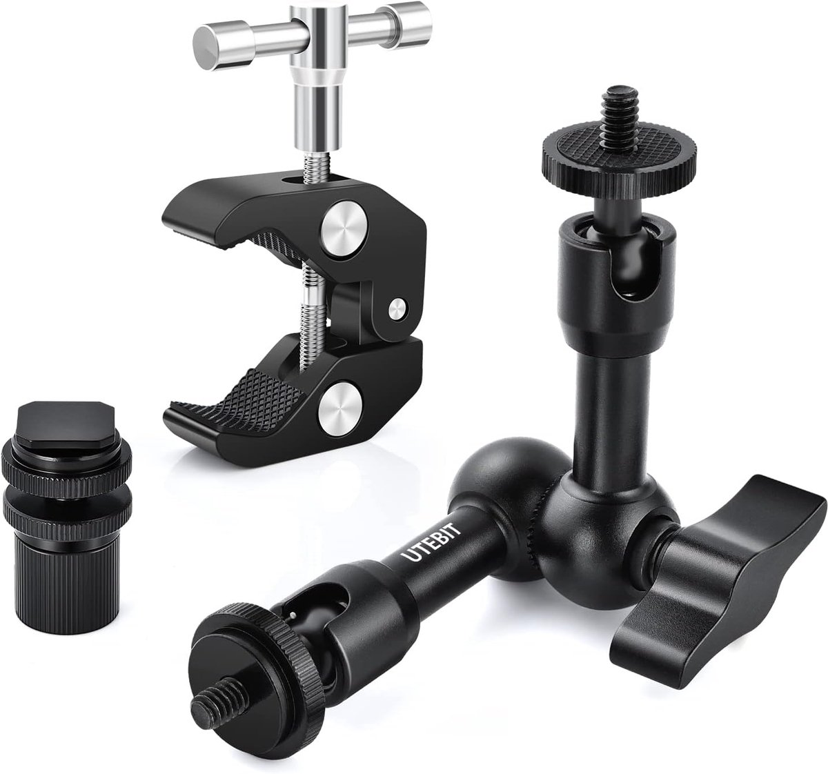 Magic arm 7 inch - articulerende arm - grote krabklem - ideaal voor camera en verlichting - SnelShoppen