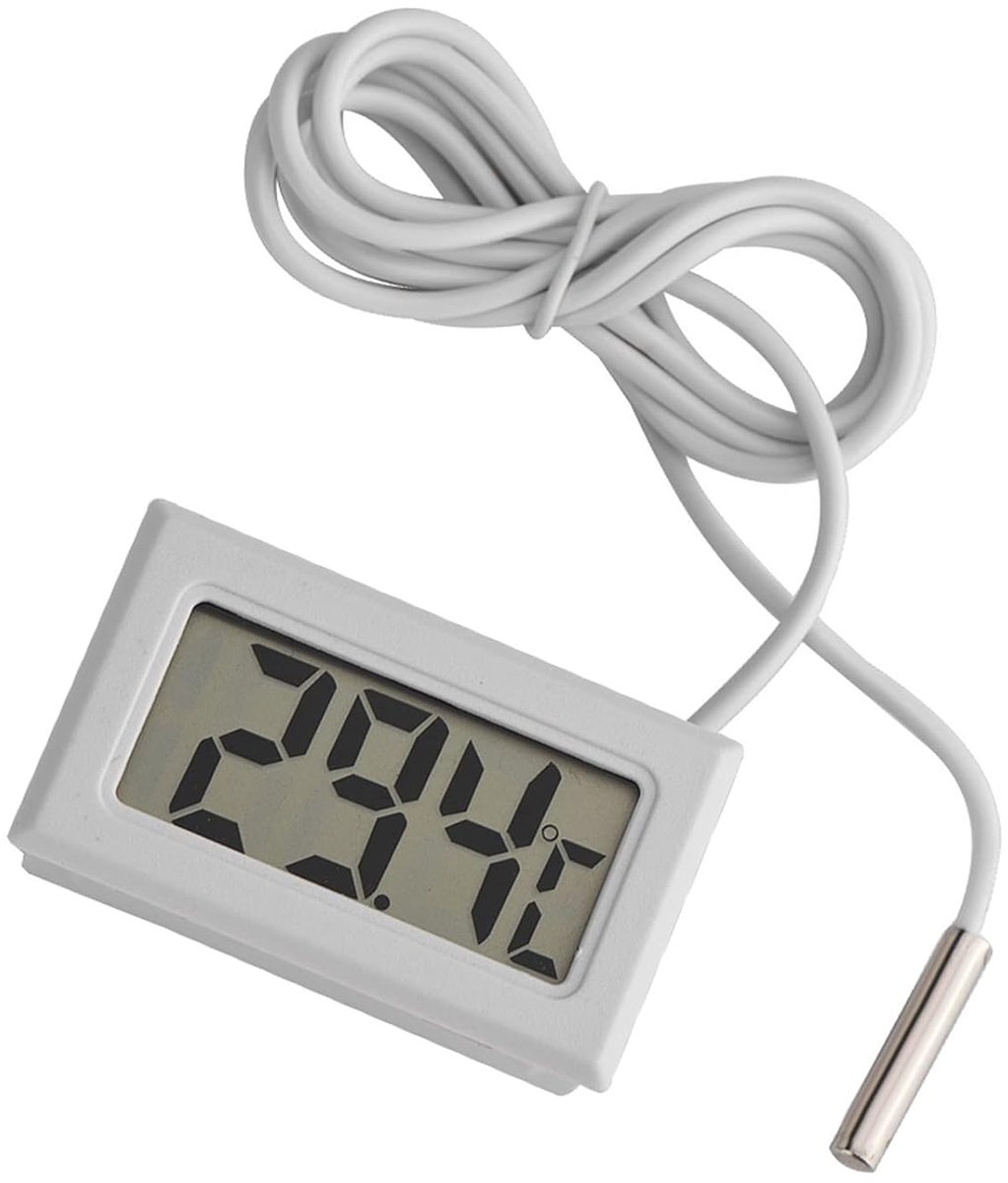 LED thermometer mini - digitale temperatuurmeter - 1,5m afstandssensor - eenvoudig te installeren - SnelShoppen