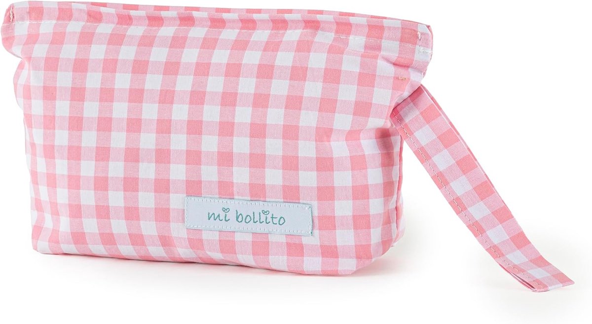 Baby toilettas - kleine organizer - katoen Vichi - praktisch en makkelijk mee te nemen - SnelShoppen