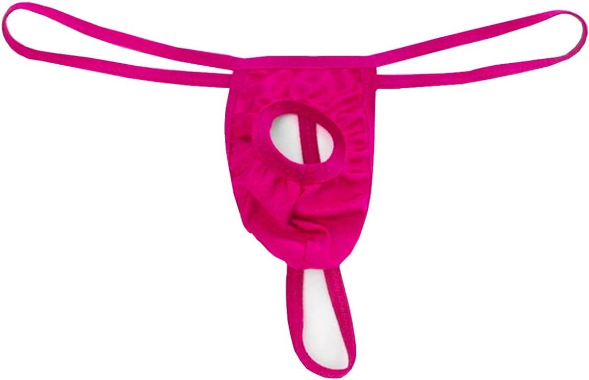 Mankini voor mannen - open en transparant - sexy thong - perfect voor spannende momenten - SnelShoppen