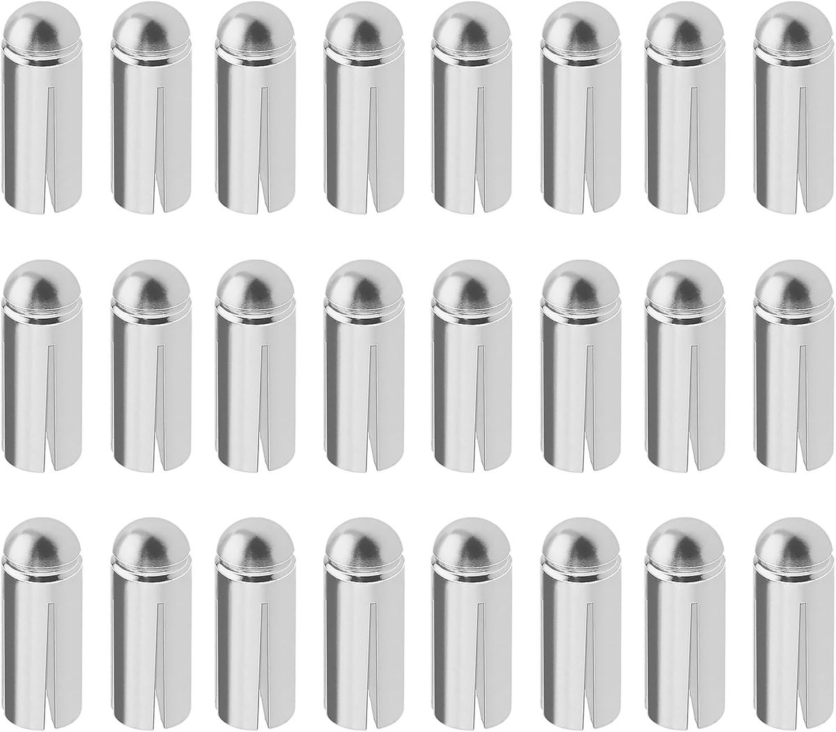 SnelShoppen - 24Pcs Dart Wing Protector 90 Graad Aluminium Dart Flight Bescherming - Professionele Accessoires - Lichtgewicht en Duurzaam - 3mmx8.5mm