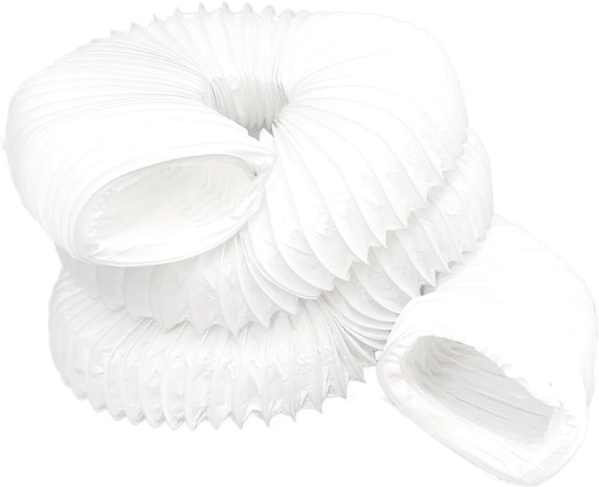 Ventilatiebuis 110 x 55 mm - Flexibele PVC luchtafvoer - Geschikt voor airconditioning - SnelShoppen