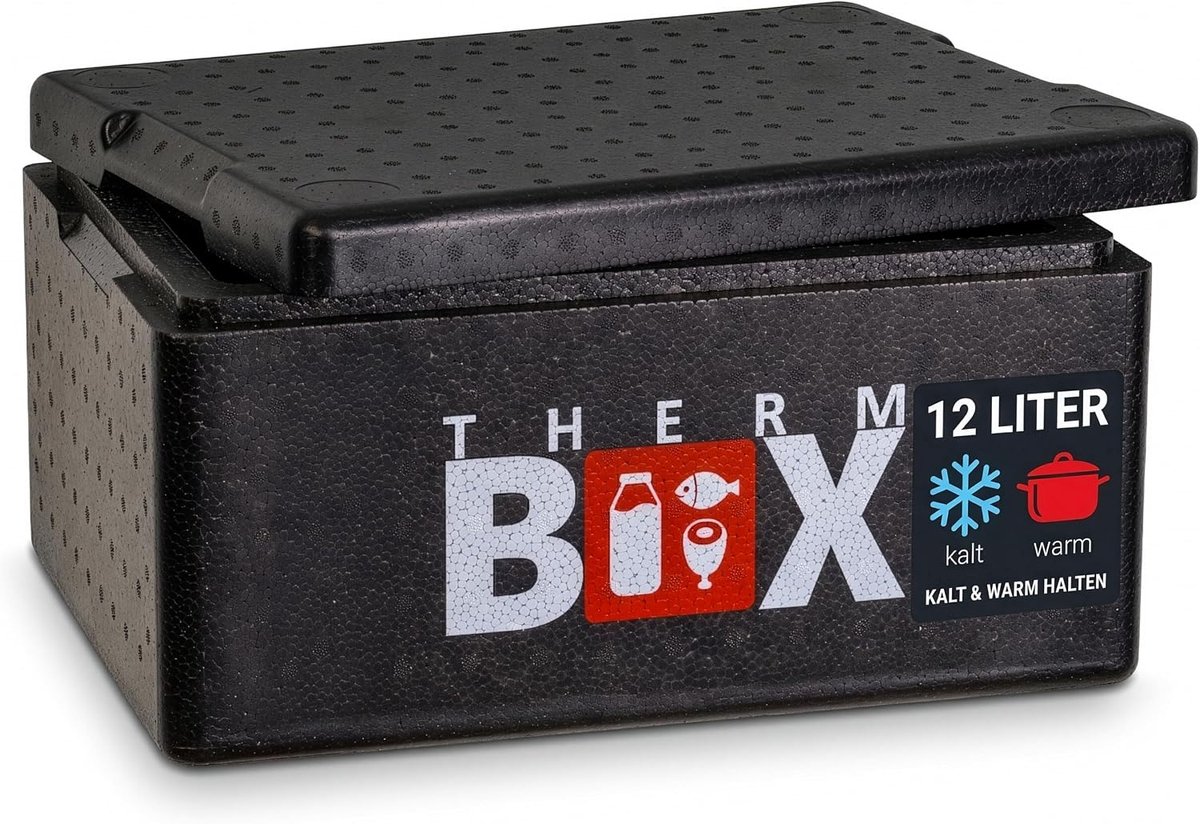 Thermobox 40x30x21 cm - Herbruikbare Isolatiebox - Sterk en Robuust - Houdt warm en koud - ShopVlot