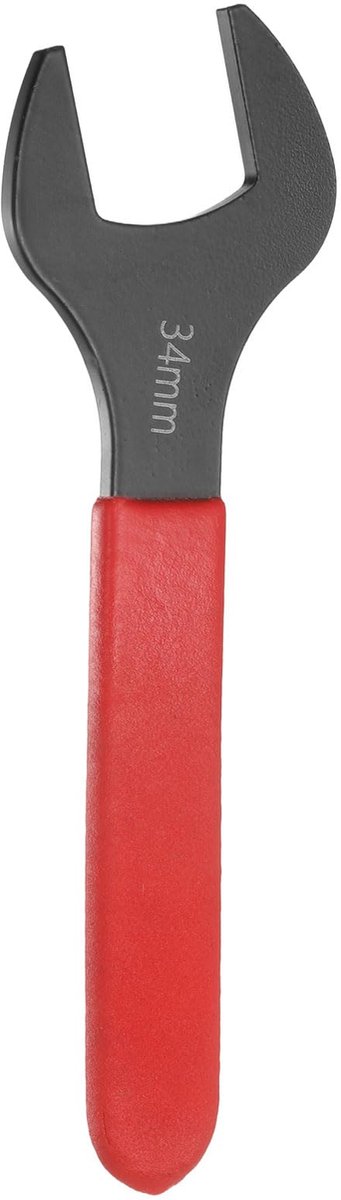 steeksleutel 34 mm - eenzijdig met platte kop - U-vormige vorksleutel - ideaal voor autoreparatie - ShopVlot