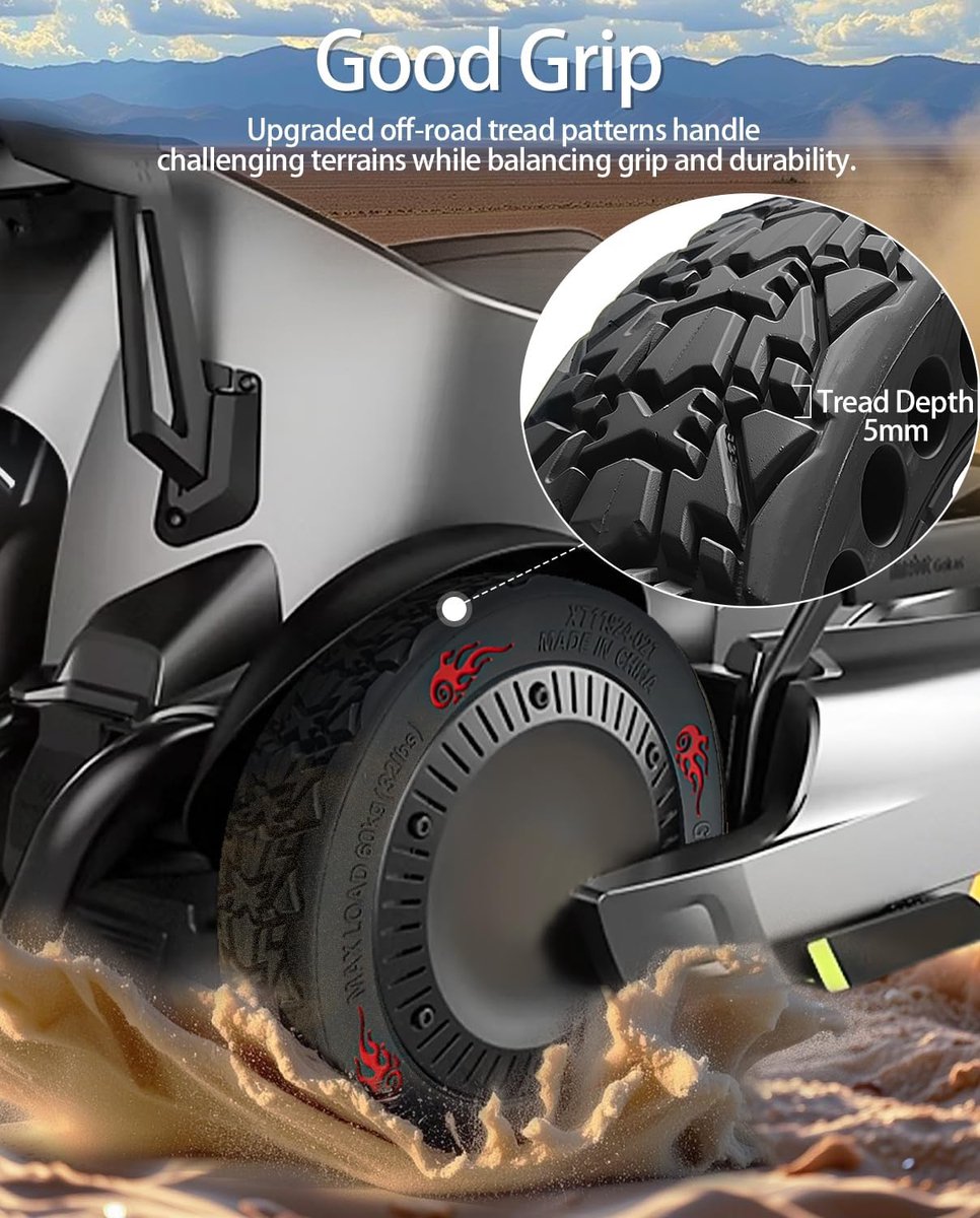 Offroad-achterbanden 10 x 2,75 - verbeterd loopvlak - compatibel met Ninebot Gokart en S Max - ShopVlot