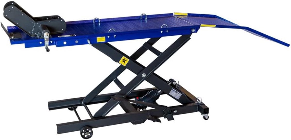 Motorlift max. 360 kg - hydraulisch scissor platform - max. 780 mm hefhoogte - ideaal voor onderhoud - ShopVlot