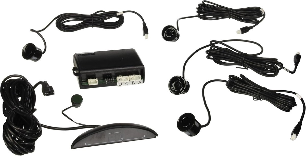 Parkeersensor systeem 12V - akoestisch alarm - 78 dB - veilig inparkeren - ShopVlot