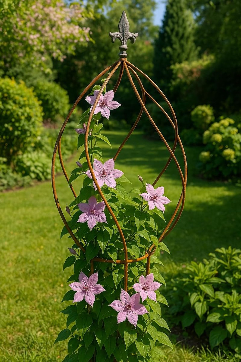 Rack grille topiary 61 x 40 cm - patina rack groot - decoratief ontwerp - perfect voor wanddecoratie - ShopVlot