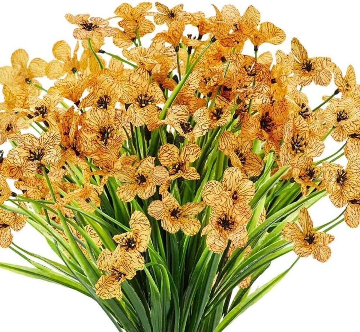 Kunstbloemen 6 stuks - hangbaar - UV-bestendig - voor binnen en buiten gebruik - ShopVlot