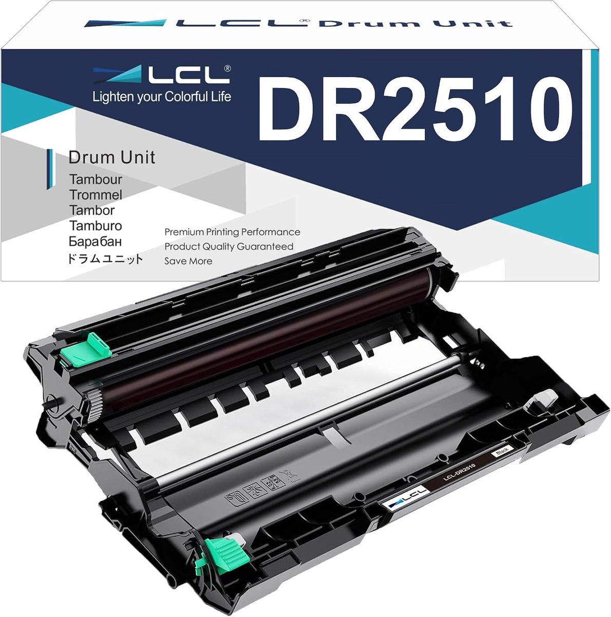 Drumunit DR2510 - 15000 pagina's - Vervanging voor Brother printers - Betrouwbaar printresultaat - ShopVlot