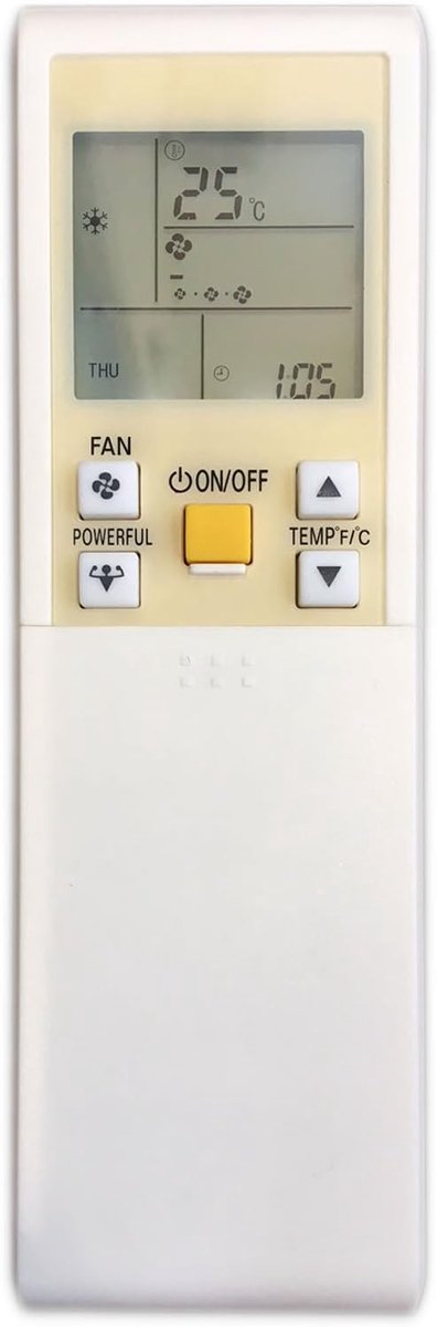 Afstandsbediening Daikin ARC452A serie - vervangend model - voor airconditioning - eenvoudig te gebruiken - ShopVlot
