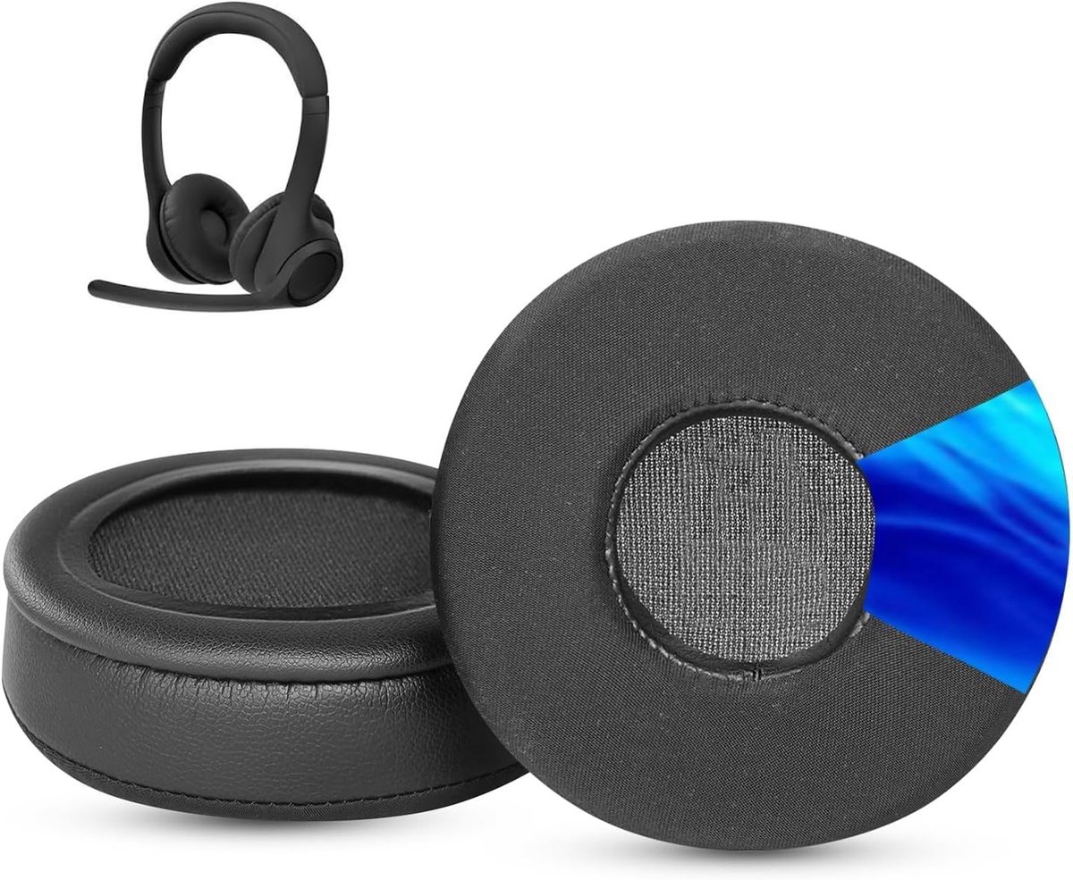 Oorkussens voor Logitech Zone 300/301/305 - Koelgel-laag - Geheugenschuim - Verhoogd comfort - ShopVlot
