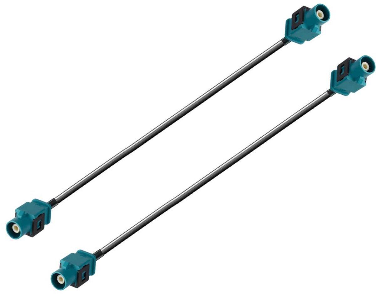 Antennekabel Fakra Z Male - 15 cm RG174 - Hoge temperatuur- en corrosieweerstand - Ideaal voor auto GPS systeem - ShopVlot