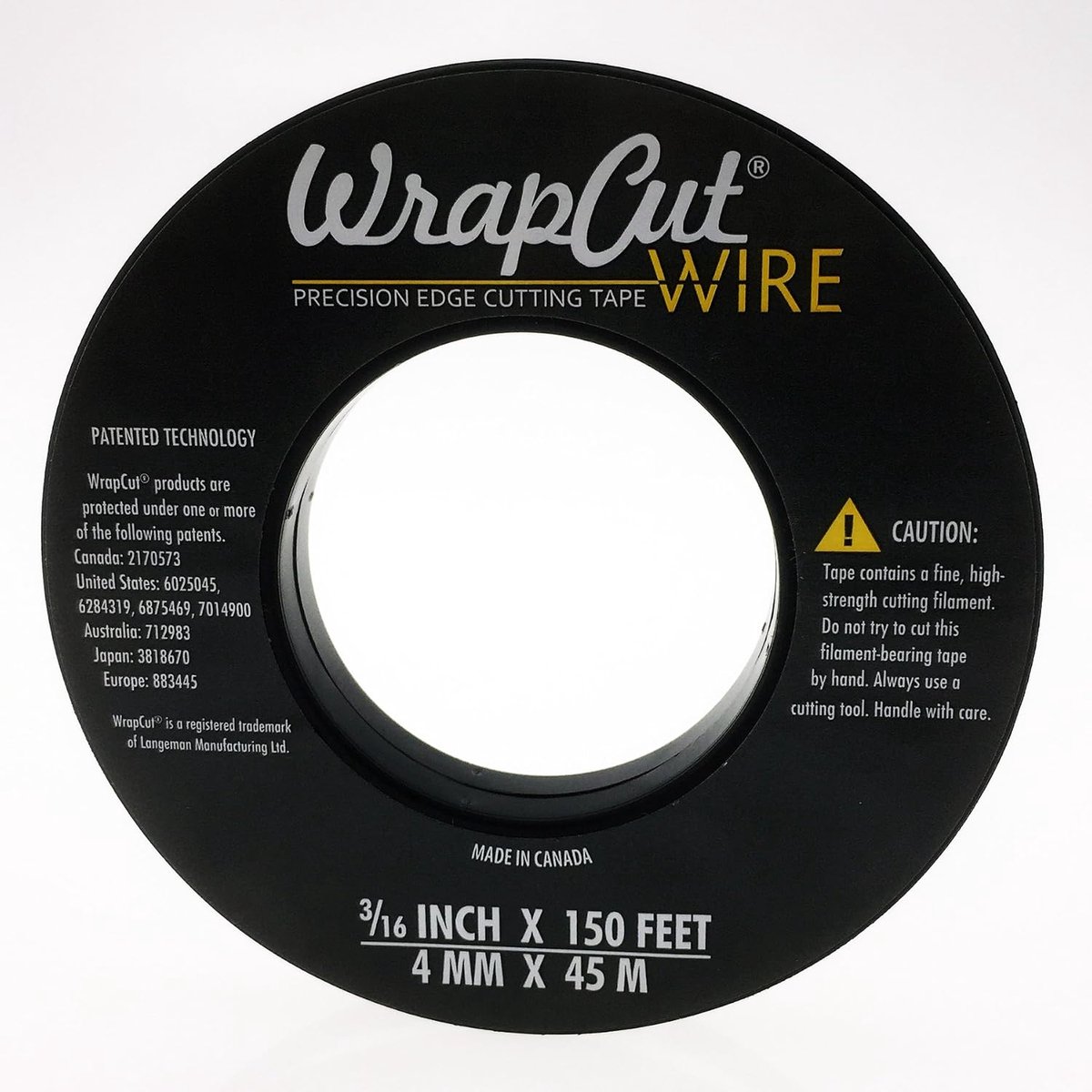 Cutting tape 4mm x 45m - snijdraad voor dikke folies - geen snijmes nodig - beschermt lak - ShopVlot