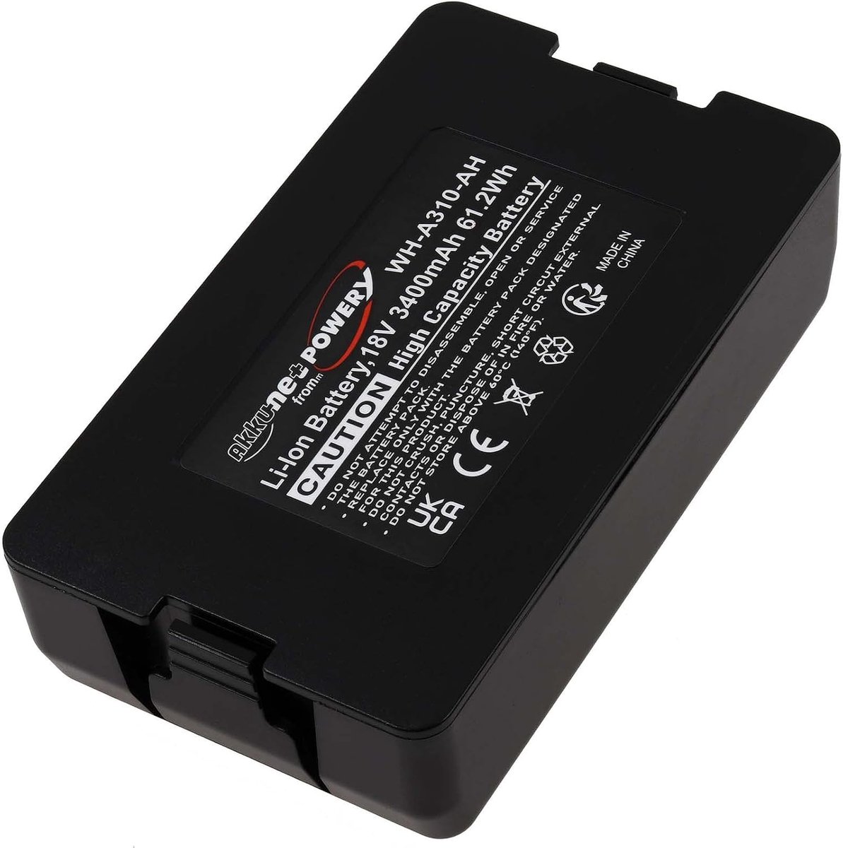 akku-net XXL accu - 18V 3400mAh - Li-Ion - krachtige vervanging voor Gardena Sileno Life 750 - ShopVlot