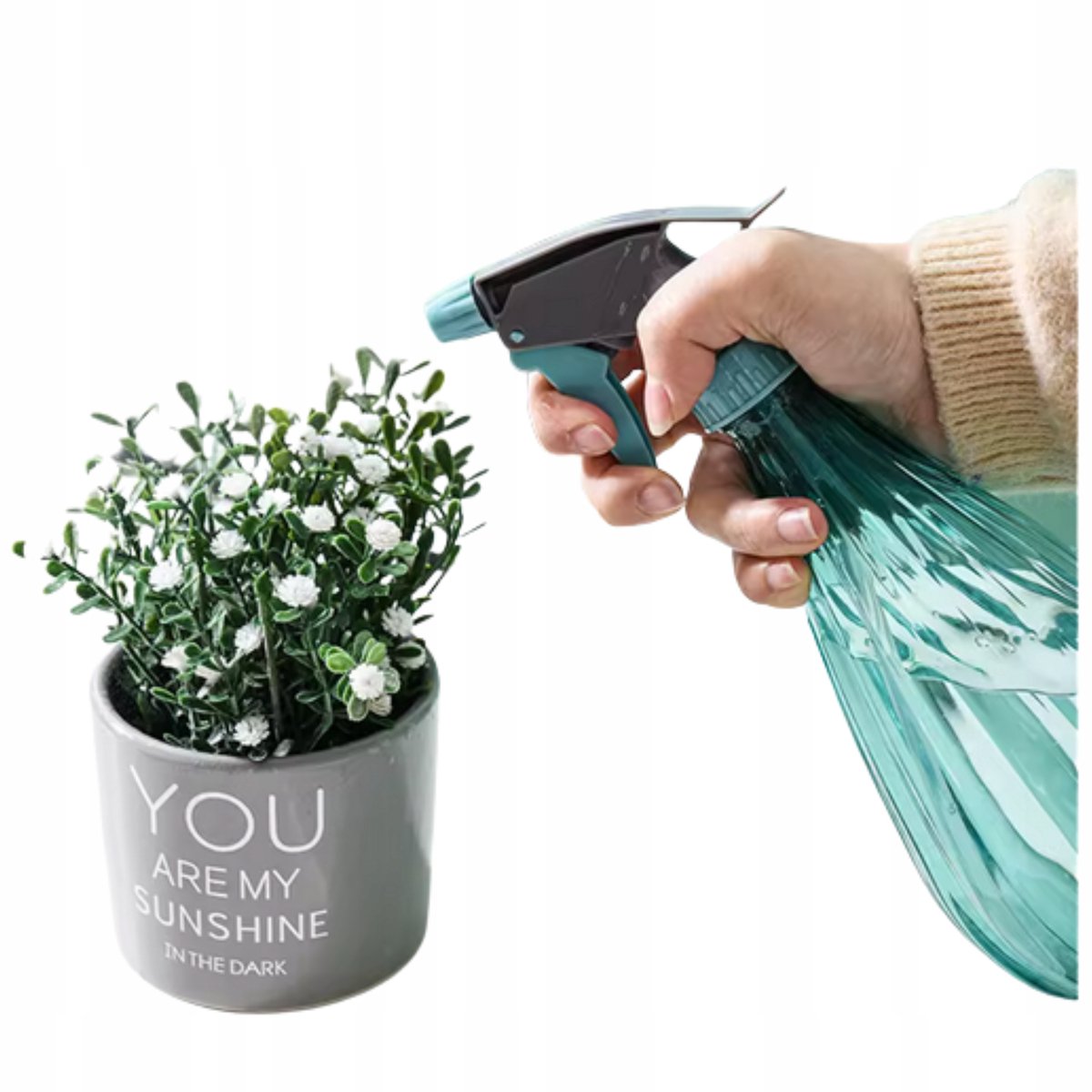 Handmatige drukspuit 0,5L - voor planten, schoonmaken en meer