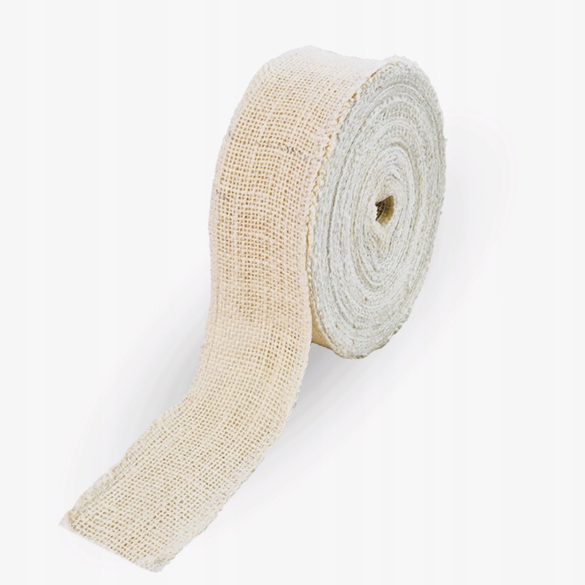 Witte Jute Lint 5cm x 10m - Natuurlijk & Duurzaam