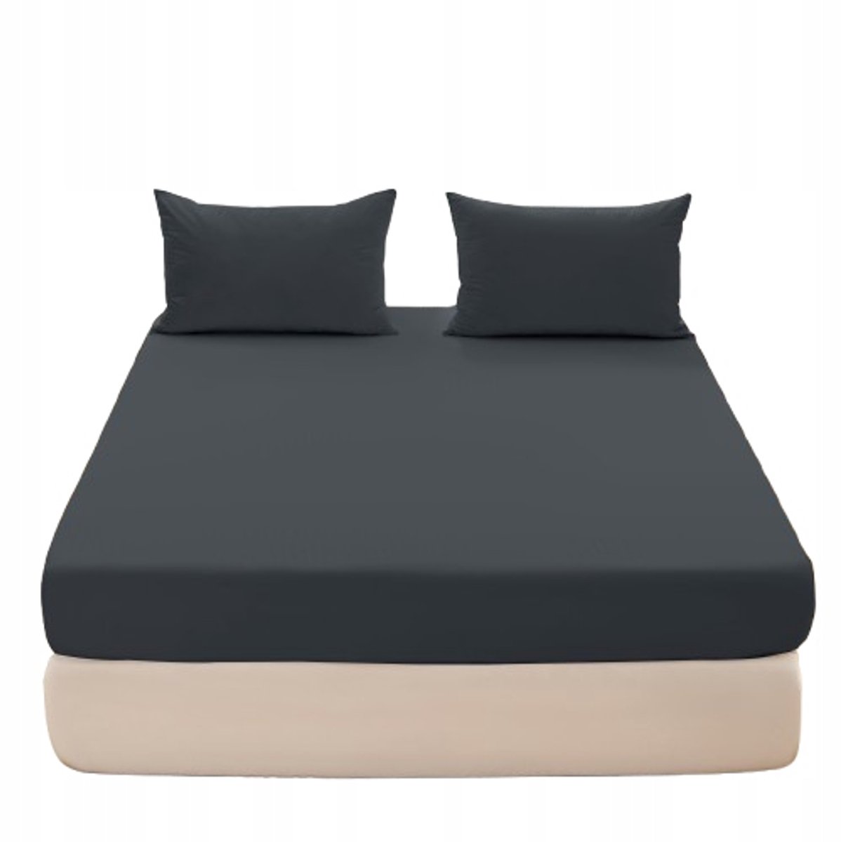 Merkloos Jersey Hoeslaken 200x220 cm met Elastiek - Zacht & Duurzaam