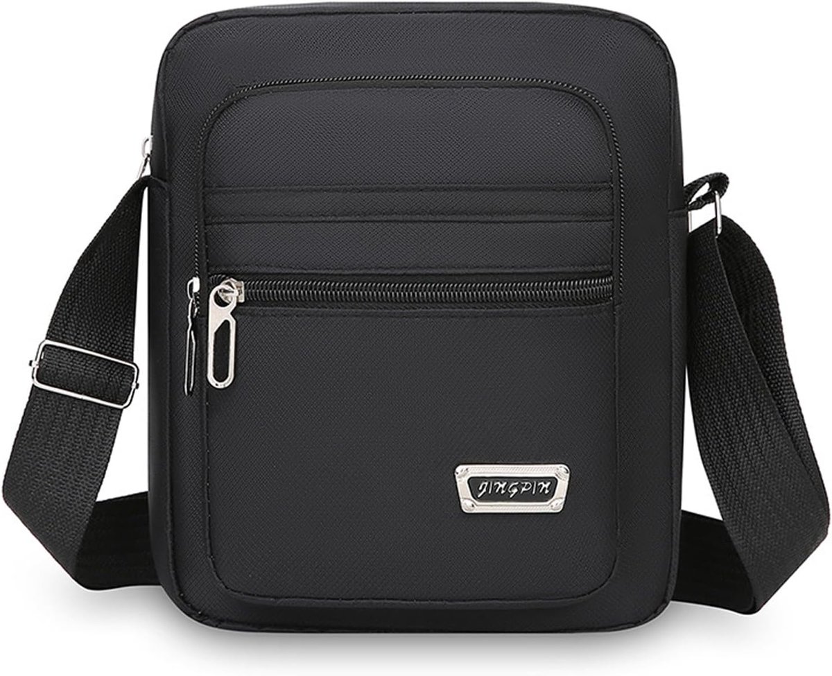 Schoudertas heren - waterdicht - crossbody messenger bag - ideaal voor vakantie - ShopVlot