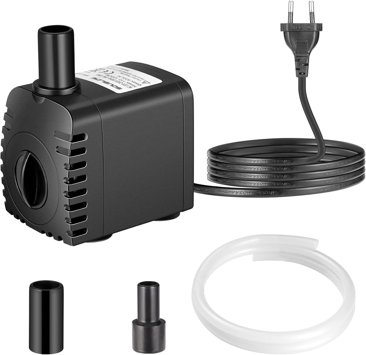 Dompelpomp 600 l/h - 8 W energiezuinig - Stil ontwerp - Ideaal voor vijvers en aquaria - ShopVlot
