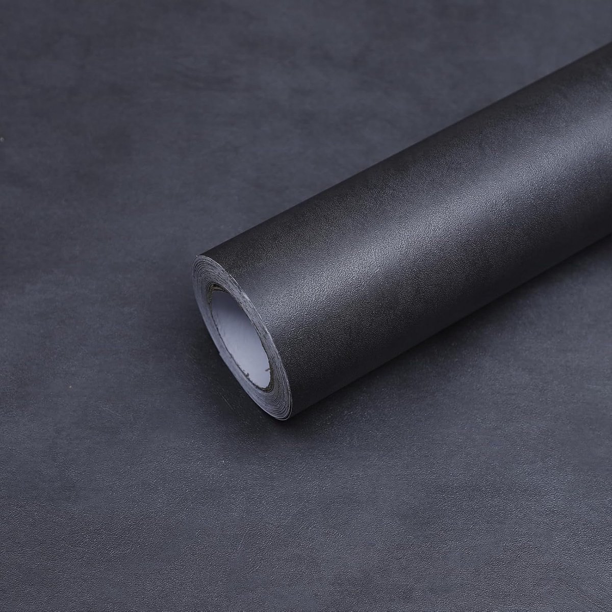 Behang zelfklevend zwart 40CMx3M - vinyl film - decoratief voor woonkamer en slaapkamer - eenvoudig aan te brengen - SnelShoppen