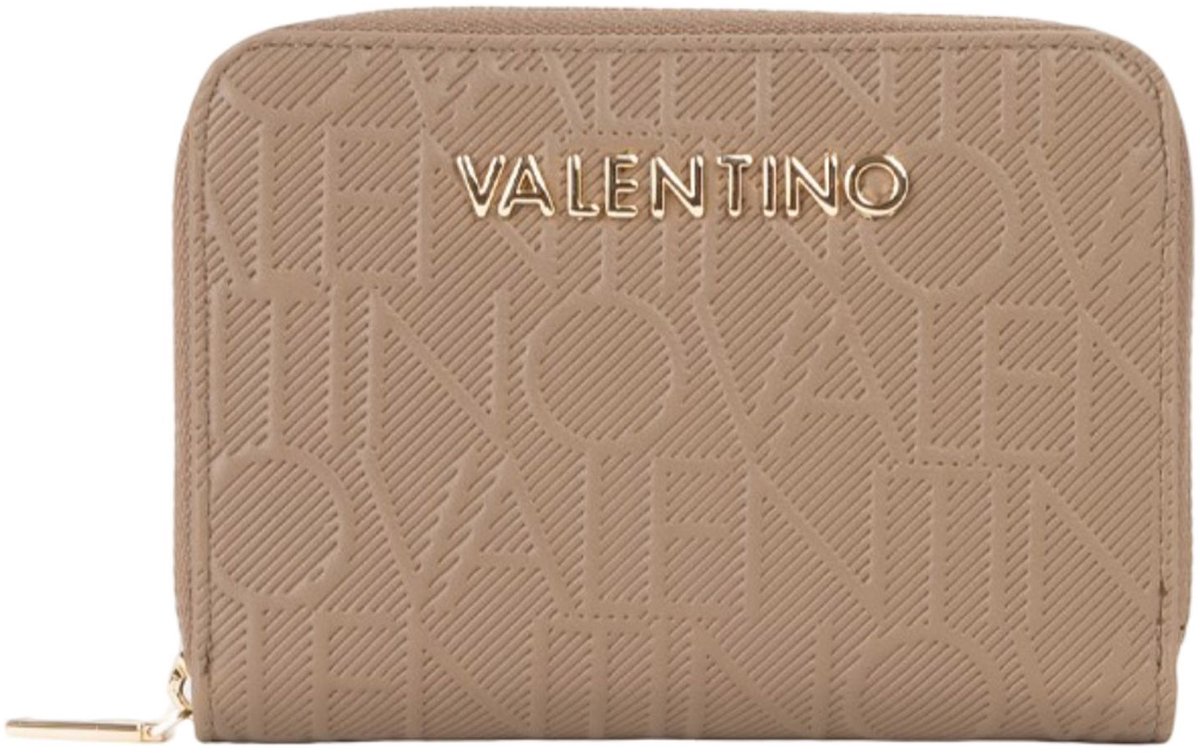 VALENTINO portemonnee Donna Zip Around Wallet Beige