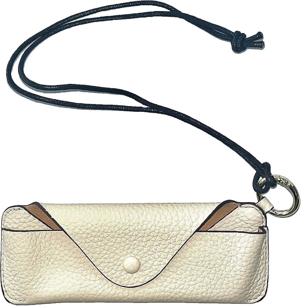 Bril etui - Echt leer - Draagbaar en stevig - Perfect voor onderweg - SnelShoppen