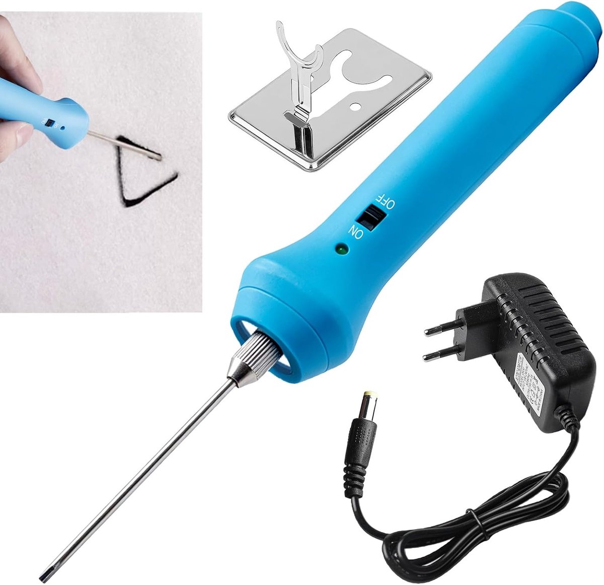 Styrofoam Cutter 10cm - Elektrische Foam Cutter - Ergonomisch Design - Precisie Snijden - SnelShoppen