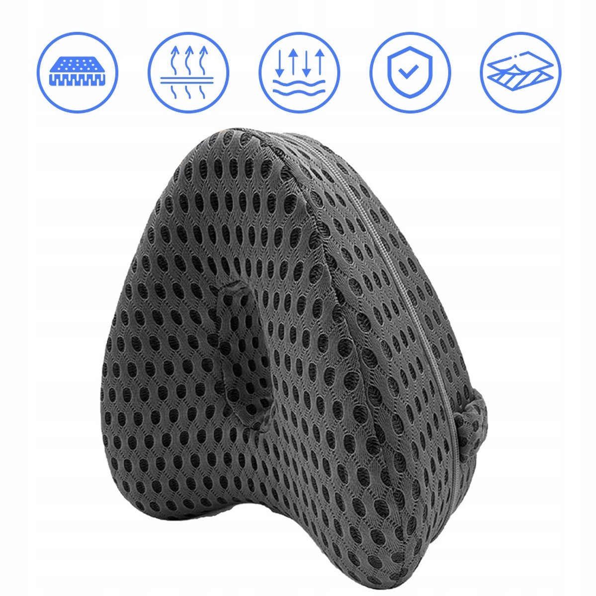 Merkloze Orthopedische Kussen voor Tussen de Benen - Memory Foam