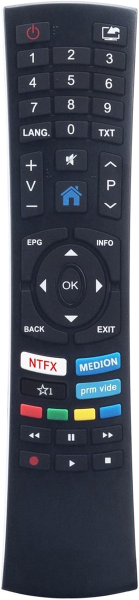 Remote Control Fit for Medion TV MD31058 MD31505 MD31510 MD31511 - ShopVlot