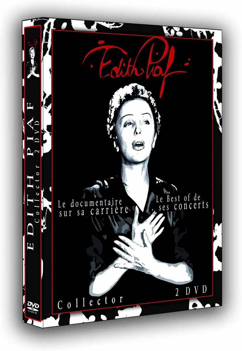 Coffret Édith Piaf - Best of concerten - Documentaire over haar carrière - Ontdek de legende - ShopVlot