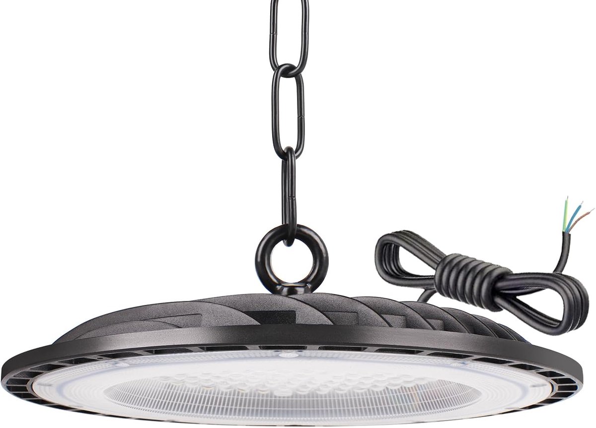 UFO LED Spotlight 100W - High Bay Lamp - 10.000 Lumen - Veilig en helder licht voor werkplaats - ShopVlot