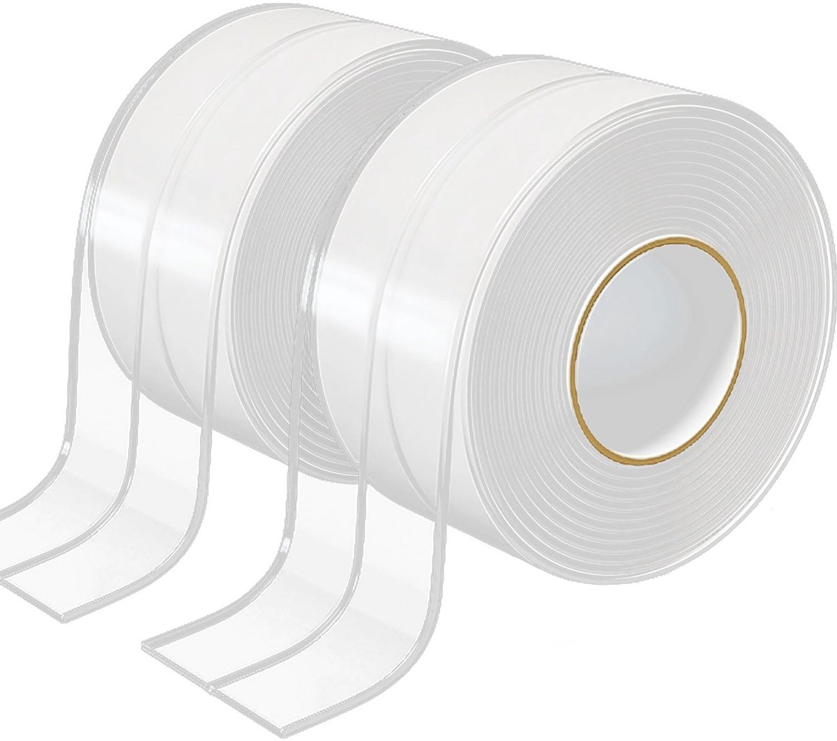 Zelfklevende afdichtingstape 38 mm x 3,2 m - transparant - waterdicht en schimmelbestendig - voor badkamer en keuken - ShopVlot