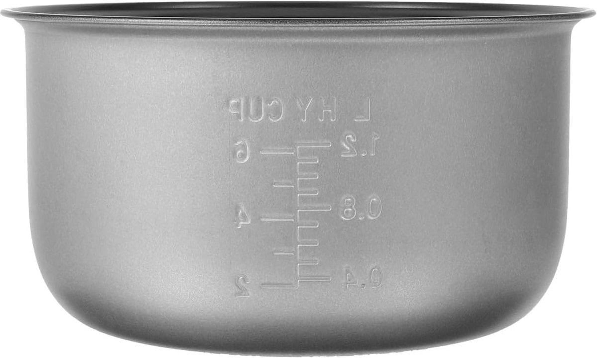 Kookpan 3 liter - aluminiumlegering - rijstkoker vervanging - ideaal voor thuisgebruik - ShopVlot